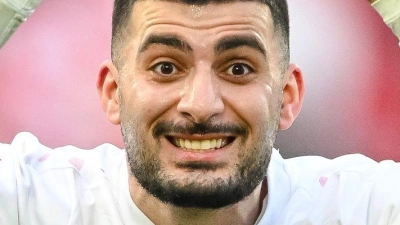 In vier Spielen nacheinander getroffen: Deniz Undav betreibt mächtig Eigenwerbung. (Archivfoto) (Foto: Harry Langer/dpa)