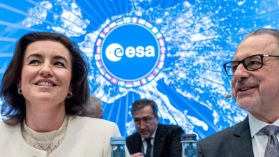 Schon seit Längerem steht fest, dass es für Europa drei Plätze Richtung Mond geben soll. (Archivbild) (Foto: Sina Schuldt/dpa)