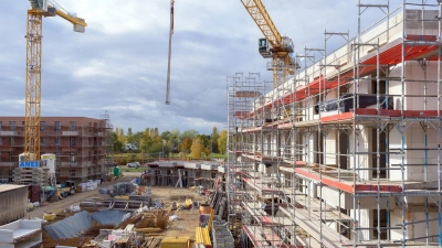 Wohnungen können nach Ansicht der Branche deutlich günstiger gebaut werden als bislang. (Archivbild) (Foto: Soeren Stache/dpa-Zentralbild/dpa)