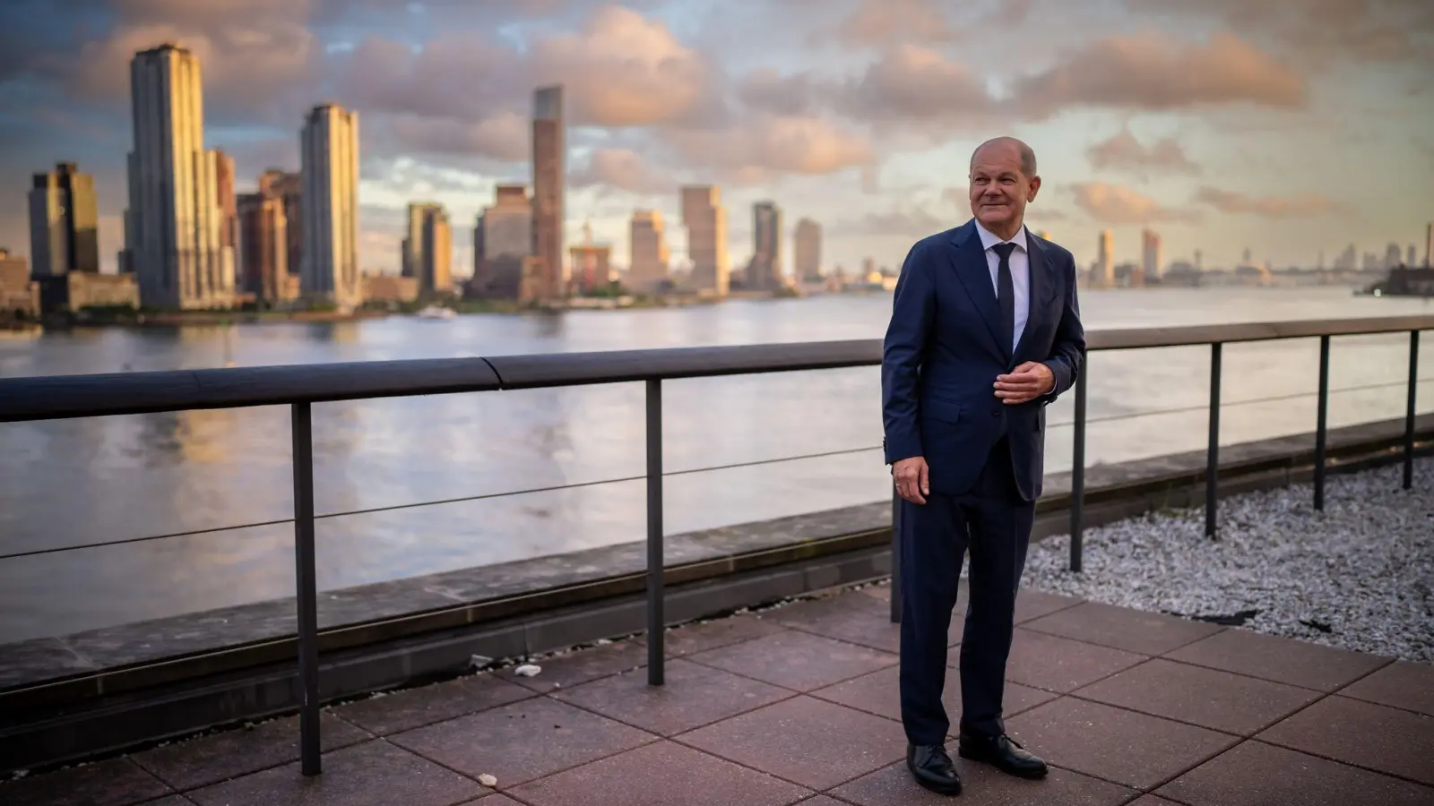 „2023 könnte ein entscheidender Moment in unserem Kampf gegen den Klimawandel werden“: Bundeskanzler Olaf Scholz. (Foto: Michael Kappeler/dpa)