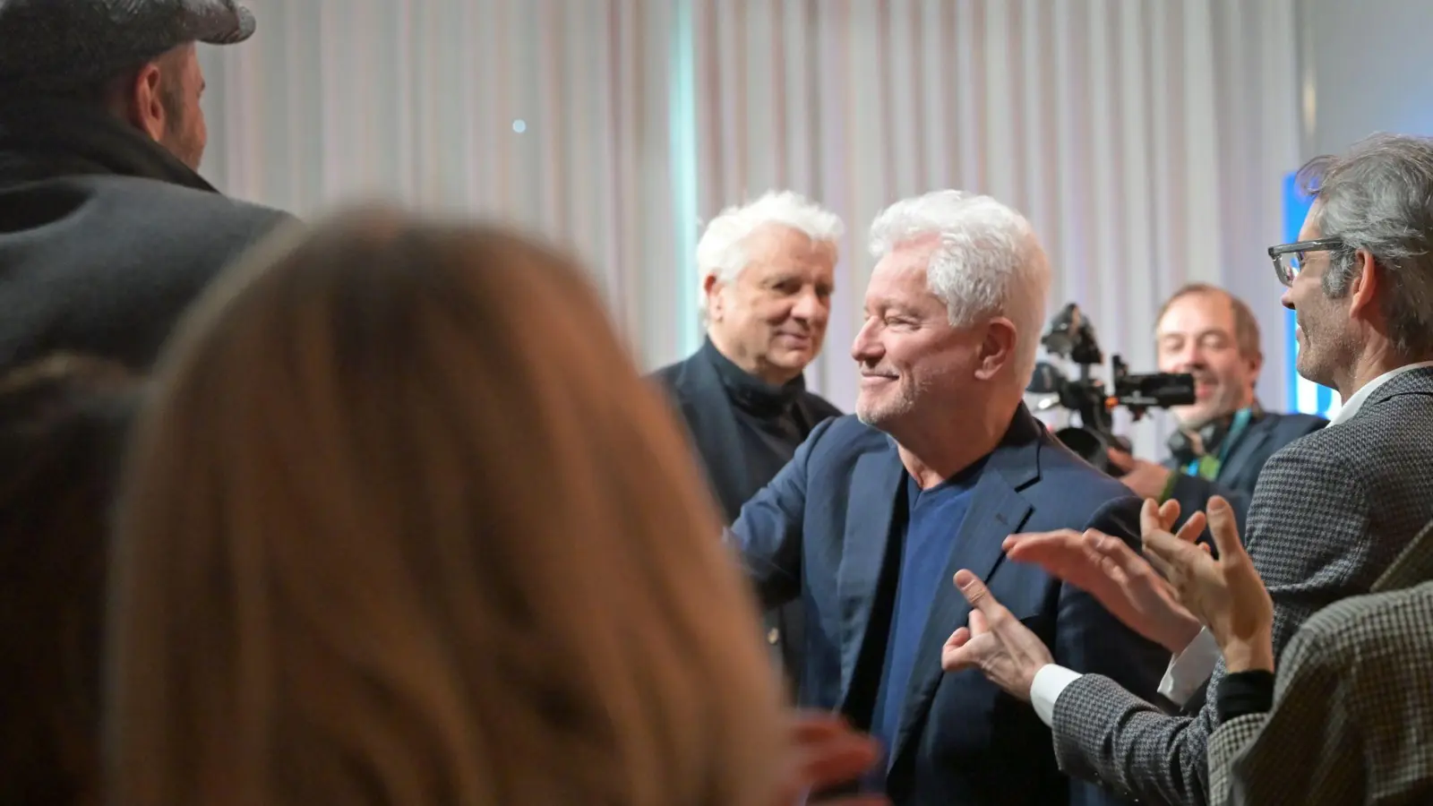 Beim Filmbrunch des Bayerischen Rundfunks erhält das Ermittler-Duo Standing Ovations. (Foto: Malin Wunderlich/dpa)