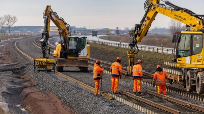 Der 18 Kilometer lange Fehmarnbelt-Tunnel für Autos und Züge soll die Insel Fehmarn mit der dänischen Insel Lolland verbinden. (Archivbild) (Foto: Ulrich Perrey/dpa)