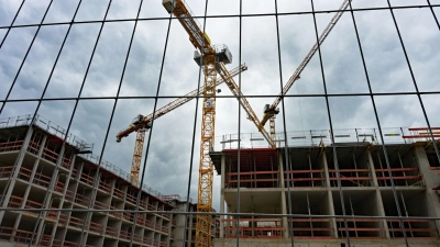 Die Stimmung der Wohnungsbaubranche ist getrübt. (Symbolbild)  (Foto: Malin Wunderlich/dpa)
