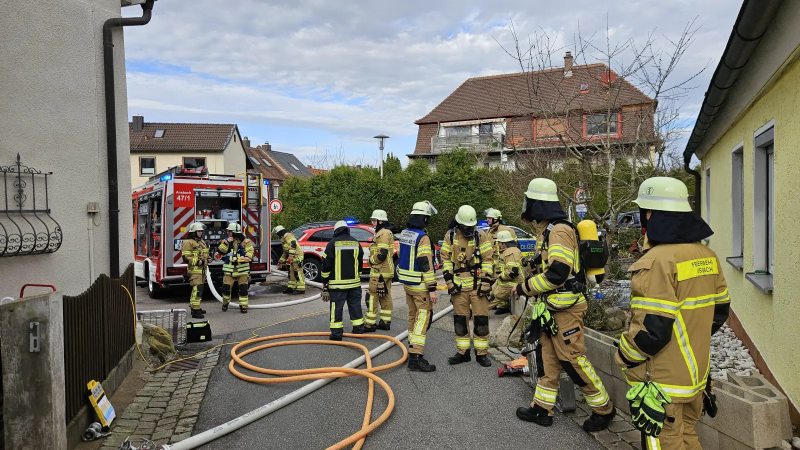 Ein technischer Defekt löste in Ansbach einen Brand aus. (Foto: Wolfgang Grebenhof)