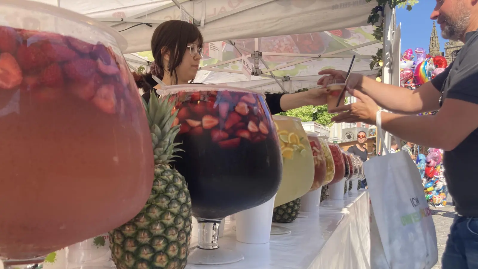 Bieranstich, Livemusik und ordentlich Trubel: Das sind die Impressionen unserer Reporter vom Ansbacher Altstadtfest 2023. (Foto: Jonas Volland)