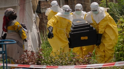 In der Demokratischen Republik Kongo breitet sich das gefährliche Virus aus.  (Foto: Moses Sawasawa/AP/dpa)