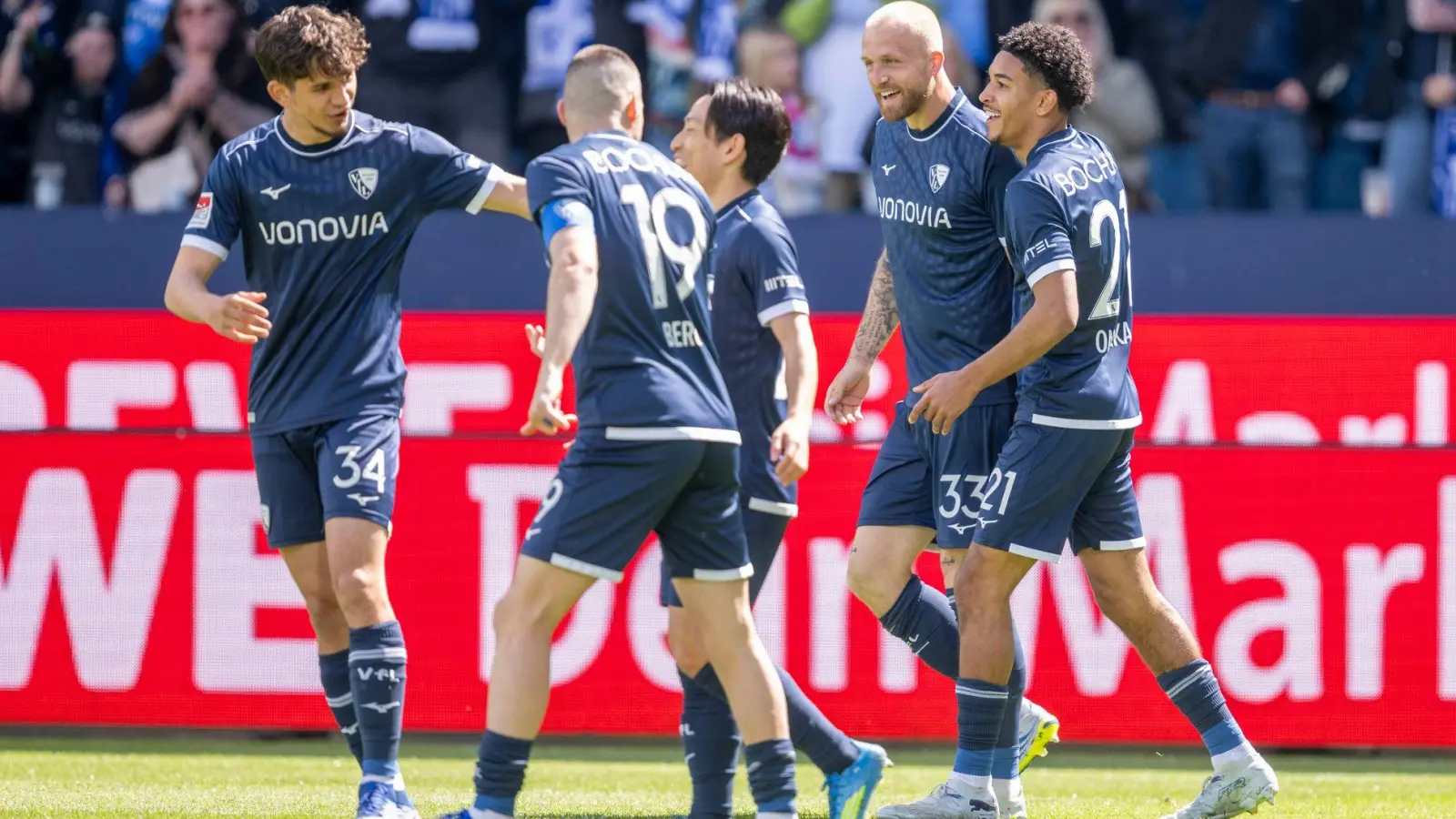 Der VfL Bochum hat einen großen Schritt in Richtung Klassenerhalt gemacht. (Foto: David Inderlied/dpa)