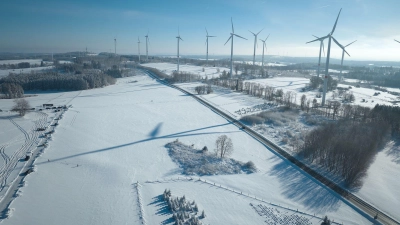 2025 zweitbestes Jahr bei Ausbau von Windrädern an Land (Foto: Thomas Frey/dpa)