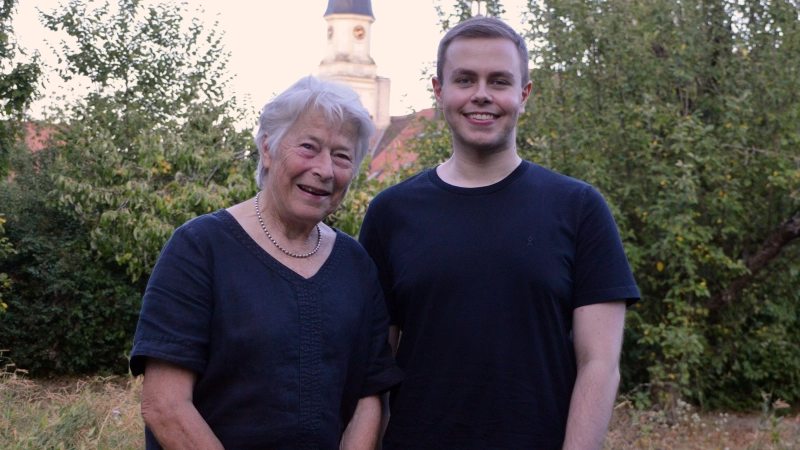 Susanne Espenschied-Raps und Tim Huprich vom Uffenheimer Bündnis gegen Rechtsextremismus kämpfen für mehr digitale Freiheit. (Foto: Johannes Zimmermann)