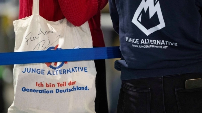 Die Junge Alternative ist Geschichte. Die neue AfD-Jugendorganisation soll „Generation Deutschland“ heißen. (Archivbild)  (Foto: Sebastian Kahnert/dpa)