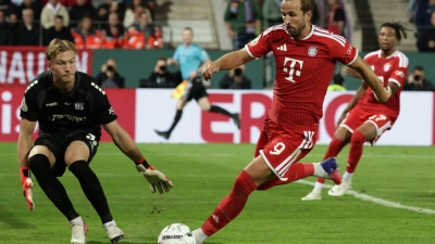 Harry Kane erzielte seine ersten beiden Pflichtspieltore in dieser Saison. (Foto: David Ebener/dpa)