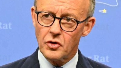 Kanzler Friedrich Merz will russische Vermögenswerte zugunsten der Ukraine nutzen. (Foto: Ansgar Haase/dpa)