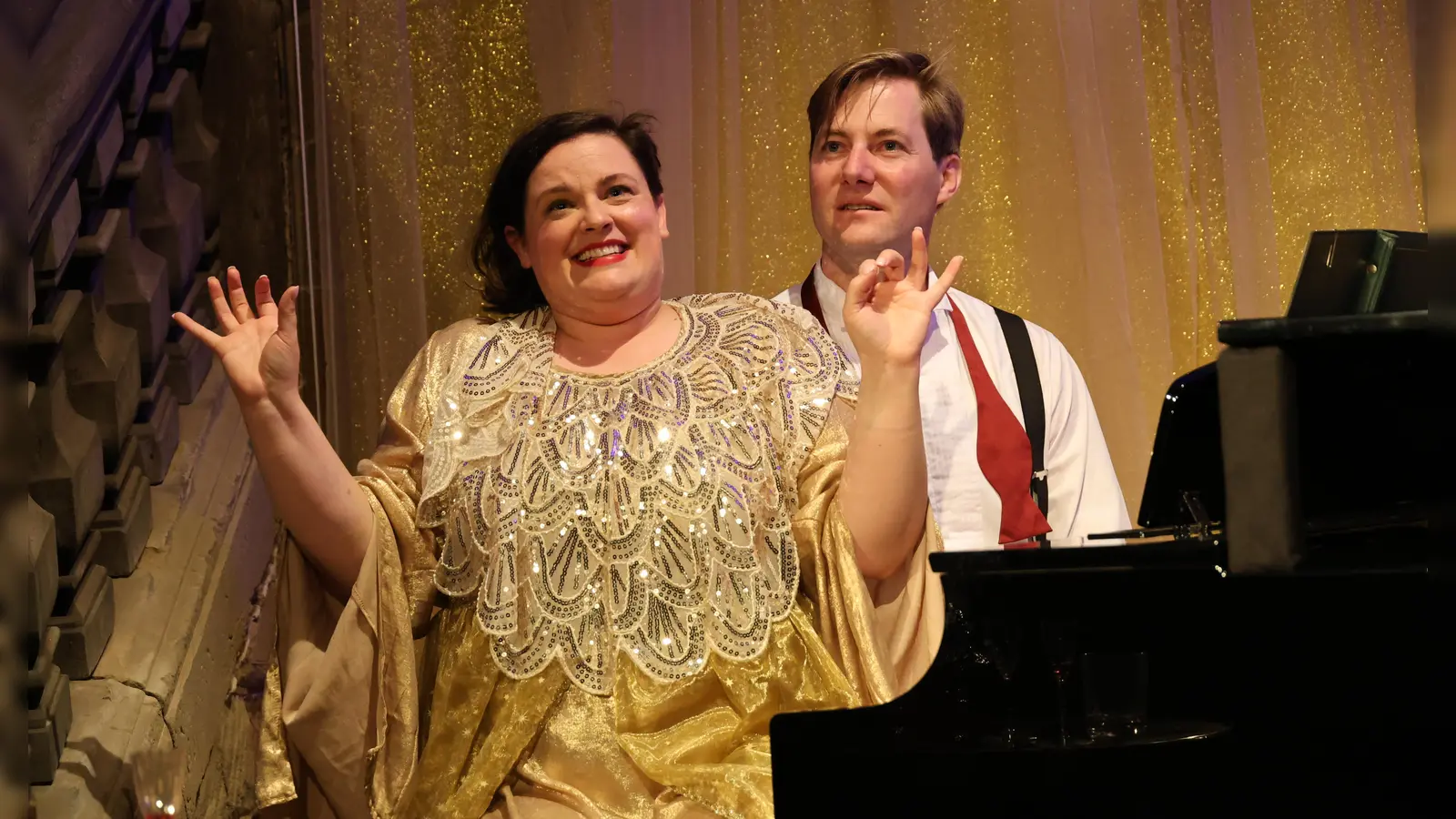 Die Musikkomödie „Souvenir” sahen in der abgelaufenen Saison 1853 Zuschauerinnen und Zuschauer. Jenavieve Moore und Michael Großschädl standen dafür auf der Bühne. (Archivbild: Toppler-Theater/Reinhard Waldmann)