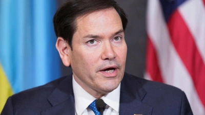 US-Außenminister Rubio erhöht den Druck auf Russland und die Ukraine. (Archivbild) (Foto: Jacquelyn Martin/AP/dpa)
