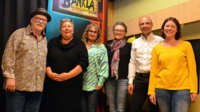 Der alte und der neue „Bänkla“-Vorstand (von links): Walter Kirsch, Angelika Stierhof, Martina Senft, Andrea Riehlein, Klaus Klemm und Monika Lunz. (Foto: Johannes Zimmermann)