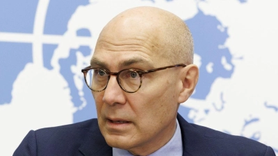 Volker Türk ist UN-Hochkommissar für Menschenrechte. (Foto: Salvatore Di Nolfi/Keystone/dpa)