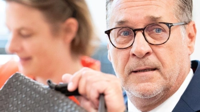 Der einst frühere FPÖ-Chef Strache bestreitet die Vorwürfe.  (Foto: Georg Hochmuth/APA/dpa)