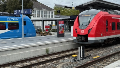Bahnreisende in Ansbach werden derzeit auf schwere Geduldsproben gestellt – vor allem auf der Strecke Würzburg–Treuchtlingen. (Foto: Manfred Blendinger)
