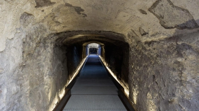 Der Gang wurde im 19. Jahrhundert entdeckt und ausgegraben. (Foto: Simona Murrone/Parco Archeologico del Colosseo/dpa)