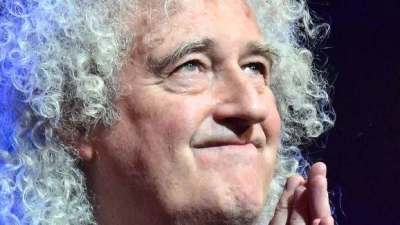 Queen war nicht nur Freddie Mercury: Brian May selbst schrieb viele berühmte Songs. (Foto: Bernd Weißbrod/dpa)