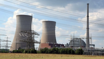 Beim stillgelegten Atomkraftwerk Grafenrheinfeld im Landkreis Schweinfurt löste ein technischer Defekt einen Brand aus. (Archivbild) (Foto: Karl-Josef Hildenbrand/dpa)