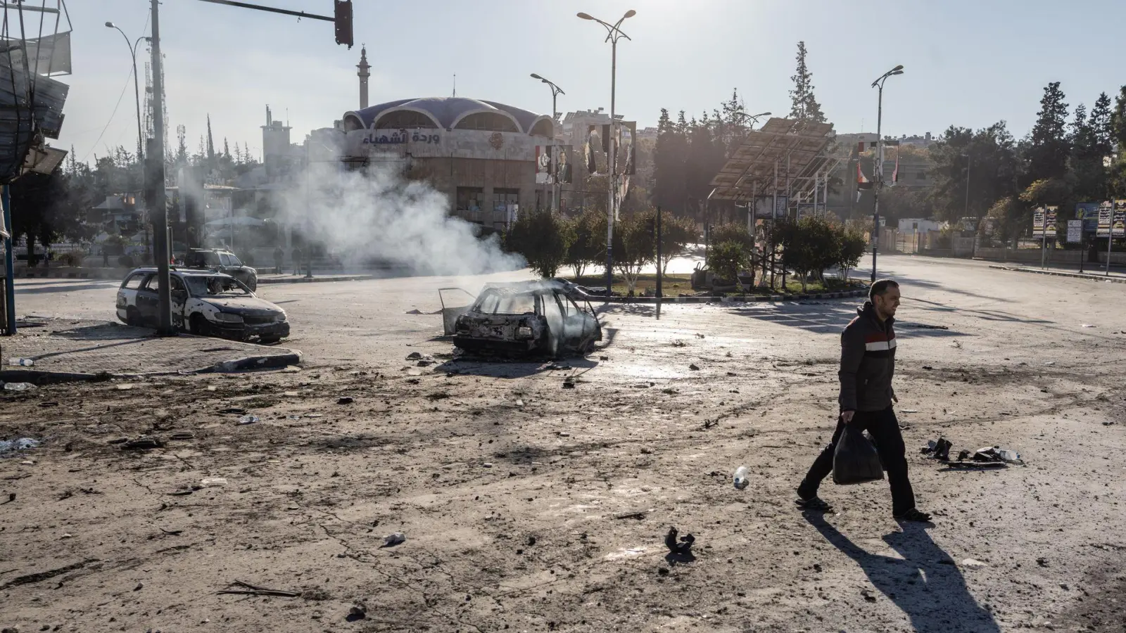 Aleppo ist erneut zum Schauplatz von Gewalt im langjährigen syrischen Bürgerkrieg geworden. (Foto: Anas Alkharboutli/dpa)