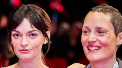 „Hot Milk“ mit Fiona Shaw, Emma Mackey und Vicky Krieps (l-r) wurde bei der diesjährigen Berlinale gezeigt. (Archivbild) (Foto: Christoph Soeder/dpa)