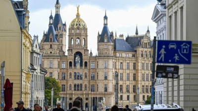 Der Landtag von Mecklenburg-Vorpommern hat seinen Sitz im Schweriner Schloss. (Foto: Christophe Gateau/dpa)