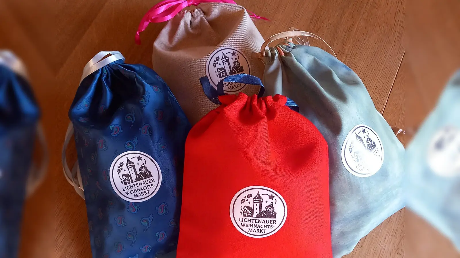 Die selbstgenähten Süßigkeiten-Säckchen sollen nächstes Jahr wiederverwendet werden. (Foto: Gisela Strößner)