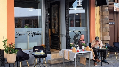 Bis März war hier in der Ansbacher Neustadt das Schülercafé „Time out” zu finden. Mittlerweile gibt es einen neuen Mieter, der seinen Laden „Zum Käffchen” nennt. (Foto: Florian Schwab)