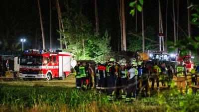 Um Waldbrände, wie hier Ende Juni in Wolframs-Eschenbach, zu verhindern, gibt es Beobachtungsflüge. (Archivbild: René Clopotowski)
