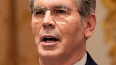 US-Finanzminister Scott Bessent teilte keine Details zu den geplanten Sanktionen mit. (Archivbild) (Foto: Alex Brandon/AP/dpa)
