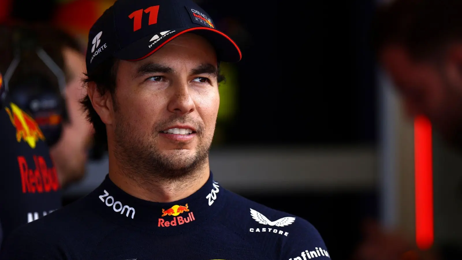 Sergio Perez vom Team Red Bull gewinnt den Sprint in Baku. (Foto: Lisi Niesner/Pool Reuters/dpa)