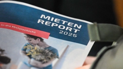 Der Mietenreport des Mieterbunds weist auf eine zunehmende Überbelastung durch Wohnkosten auch des Mittelstands hin. (Foto: Britta Pedersen/dpa)
