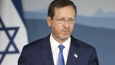 Israels Präsident Herzog zieht aus diplomatischen Beziehungen zu Deutschland Parallelen zu Nahost. (Foto: Peter Klaunzer/Keystone/dpa)