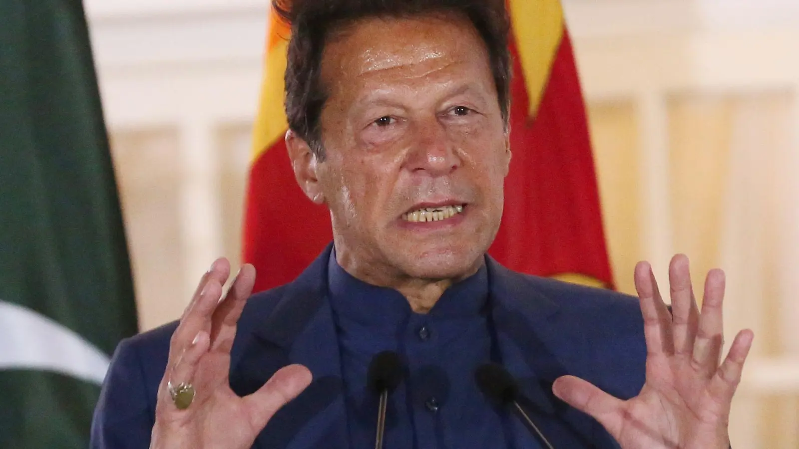 Pakistans Ministerpräsident Imran Khan. (Foto: Pradeep Dambarage/ZUMA Wire/dpa)