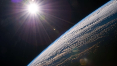 Die Internationale Raumstation kreist hier über der kanadischen Provinz Quebec. (Foto: -/NASA/dpa)