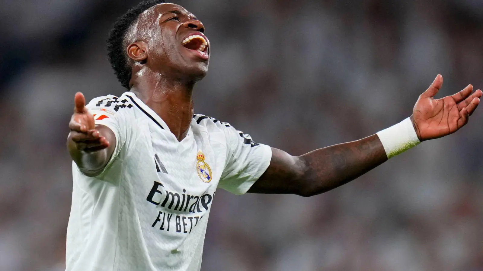 Bei der Ballon-d&#39;Or-Wahl leer ausgegangen? Real Madrids Vinícius Júnior.<br> (Foto: Manu Fernandez/AP)