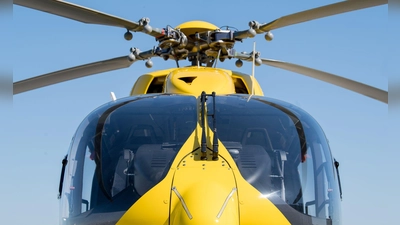 Ein Rettungshubschrauber flog den Mann mit schweren Verletzungen ins Krankenhaus. (Symbolbild) (Foto: Fabian Sommer/dpa)