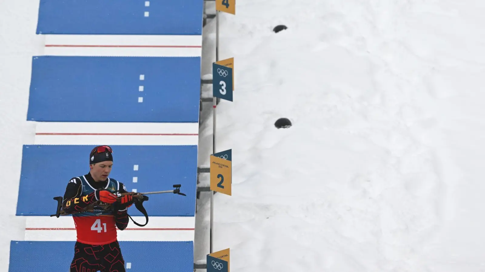 Justus Strelow patzte so oft wie nie zuvor am Schießstand. (Archivbild) (Foto: Hendrik Schmidt/dpa)