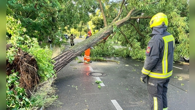 Am späten Nachmittag und Abend ziehen Unwetter über Teile Deutschlands. (Foto: Jens Dudziak/dpa)