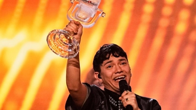 Österreich hat den ESC 2025 gewonnen. (Foto: Martin Meissner/AP/dpa)