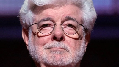Die von George Lucas erschaffene „Star Wars“-Saga ist eine der erfolgreichsten Filmreihen der Filmgeschichte. (Archivbild) (Foto: Andreea Alexandru/Invision/AP/dpa)