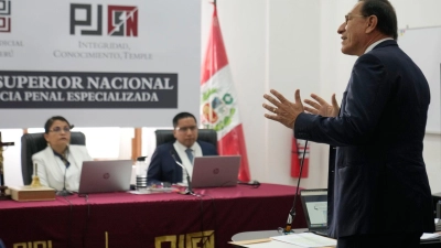 Vizcarra wurde zu 14 Jahren Haft verurteilt. (Archivbild) (Foto: Martin Mejia/AP/dpa)