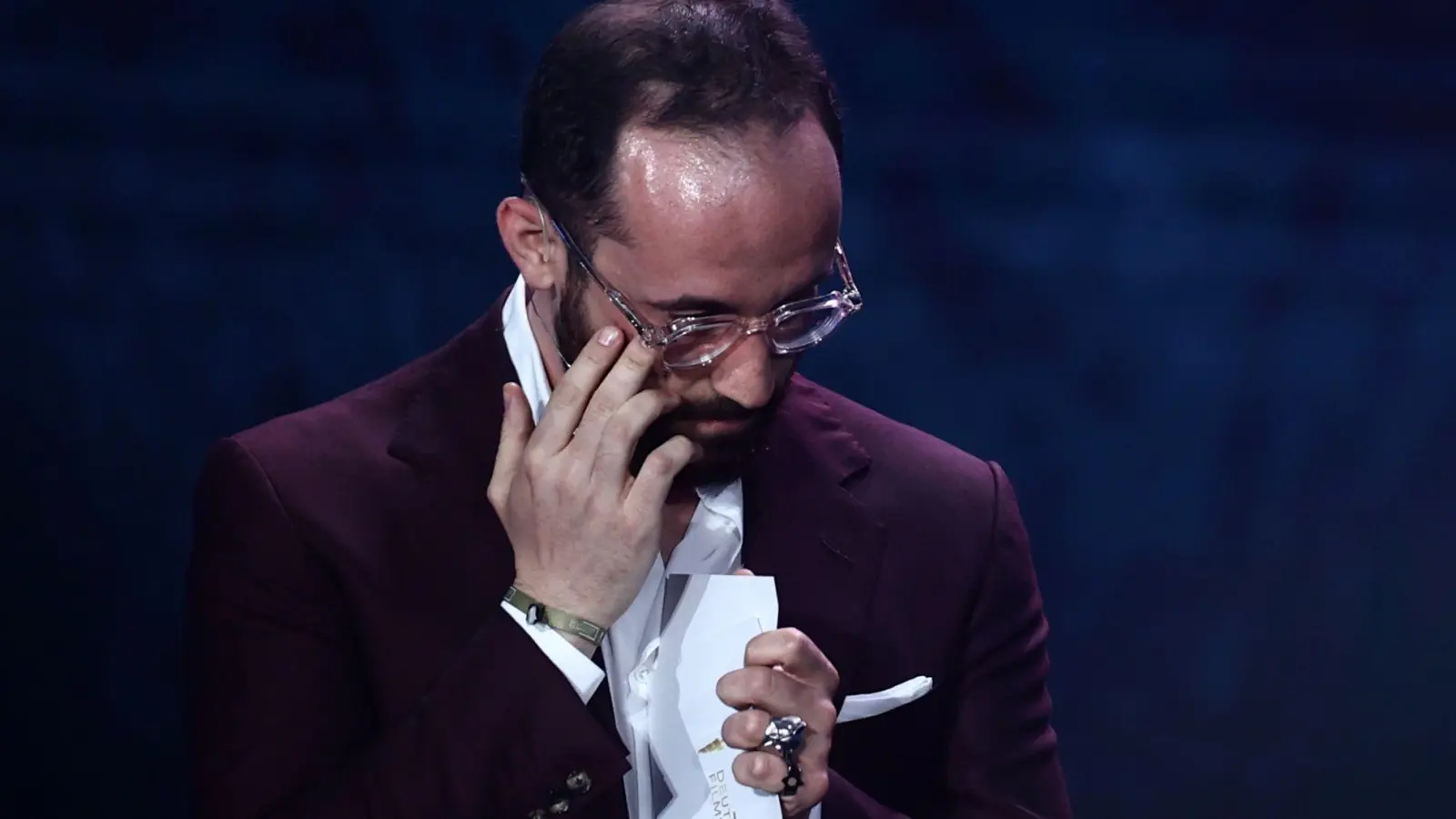 Igor Levit kämpfte mit den Tränen. (Foto: Christoph Soeder/dpa)