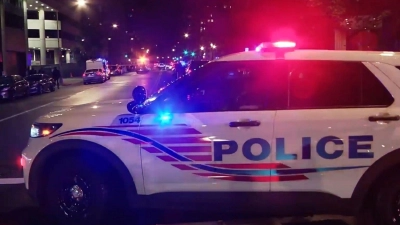 Nach Polizeiangaben skandierte der mutmaßliche Täter nach der Festnahme einen propalästinensischen Slogan. (Foto: Uncredited/WJLA/AP/dpa)