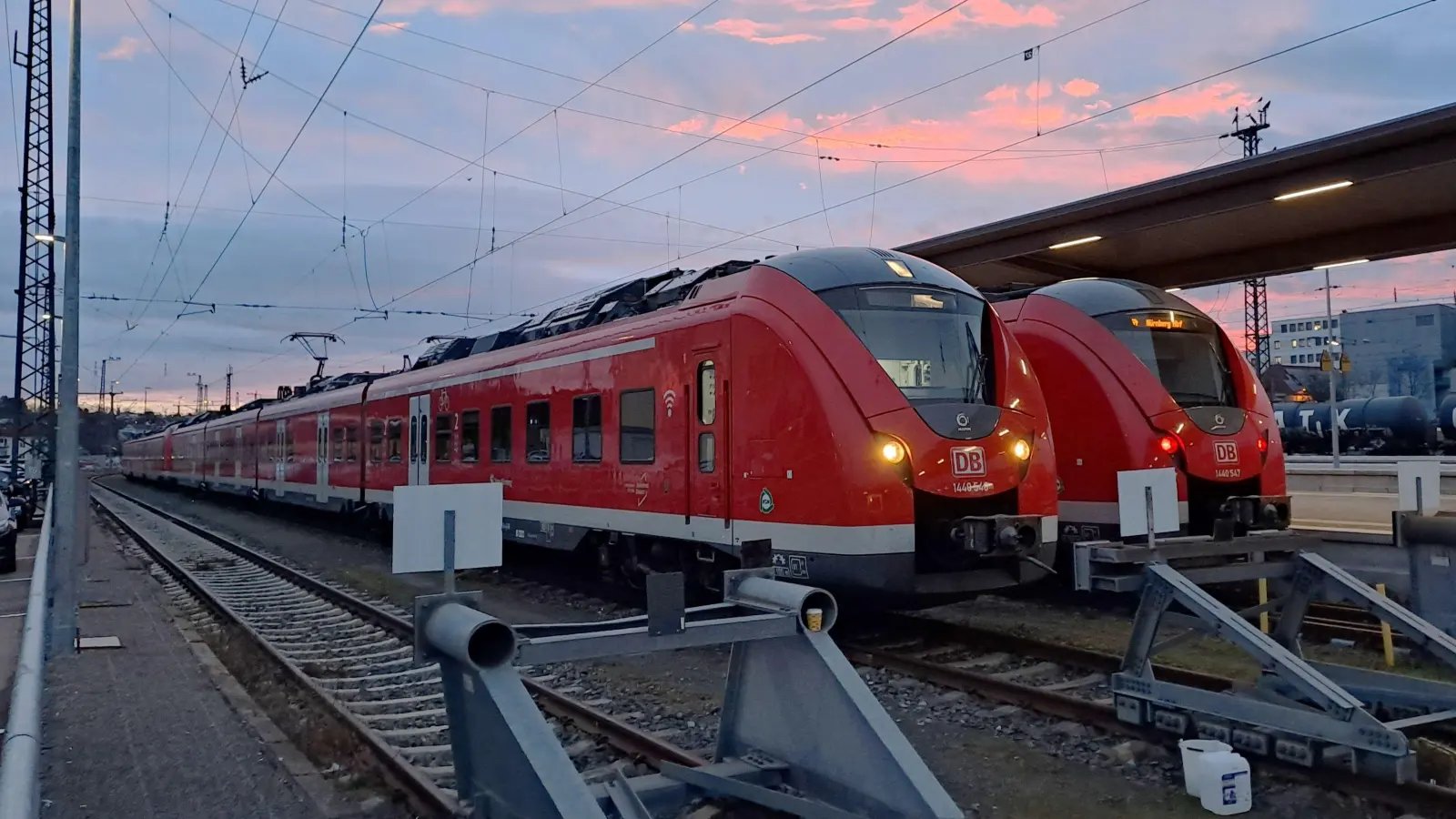 Die S-Bahn fährt bis Juli zwischen Nürnberg, Ansbach und Crailsheim immer wieder mit verändertem Fahrplan. (Foto: Johannes Hirschlach)