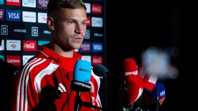 Pikantes Wiedersehen bei der Club-WM: Joshua Kimmich spricht über Schiedsrichter Anthony Taylor. (Foto: Sven Hoppe/dpa)