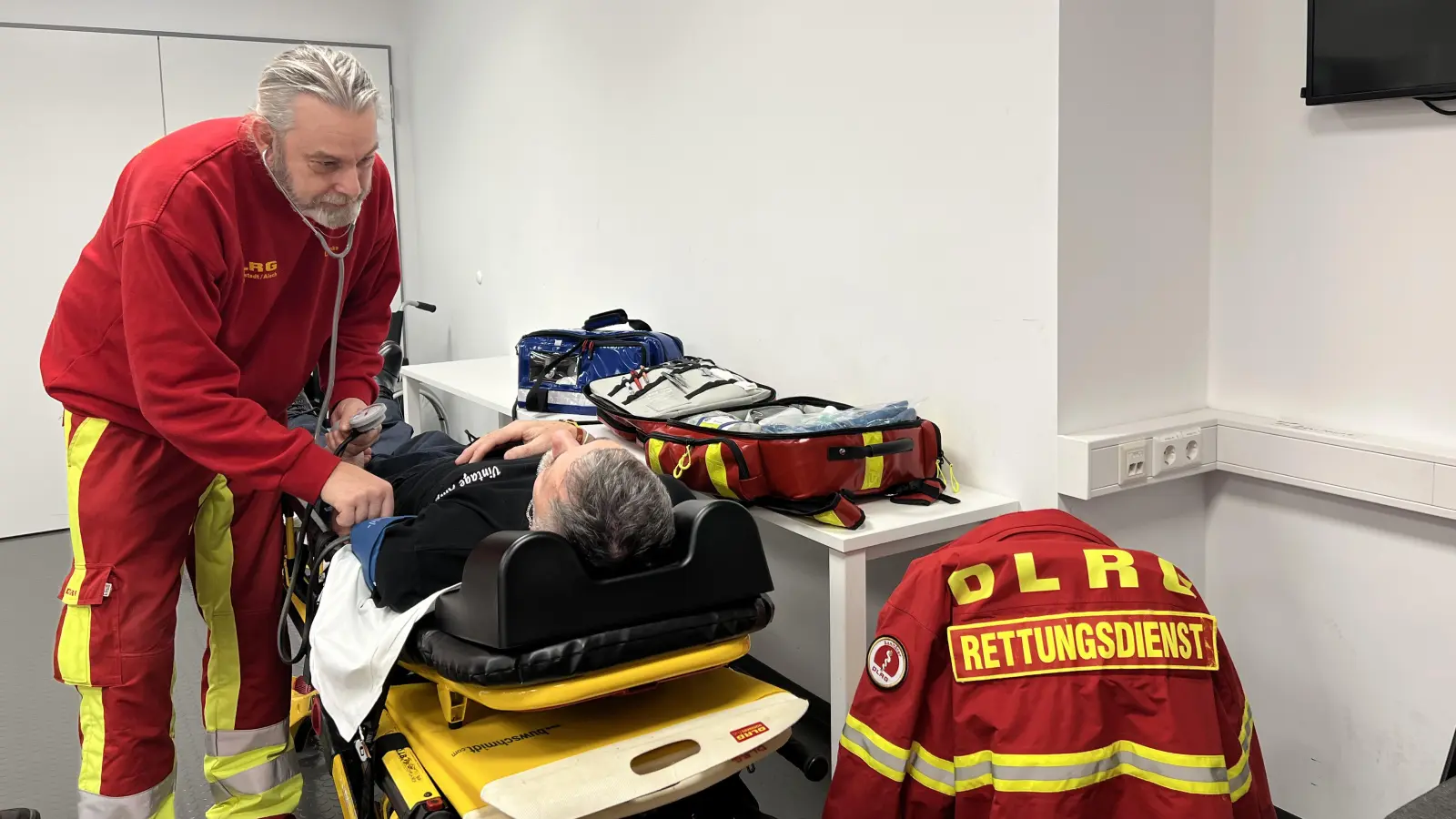 Hier war Lothar Stanke im Dezember als Sanitäter bei einem Konzert von Beth Hart in der Kia Metropol Arena in Nürnberg im Einsatz. (Foto: DLRG/Axel Rubensdörfer)