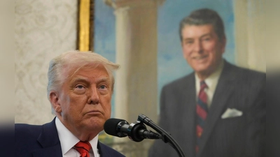Trump will nicht auf China zugehen (Foto: Mark Schiefelbein/AP/dpa)